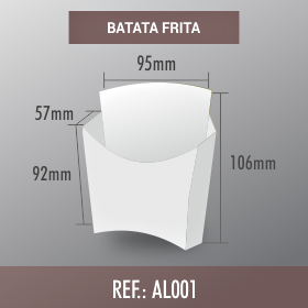 Embalagem para alimentos Ref.: AL001