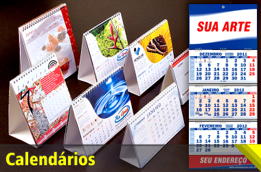 Calendários Personalizados Elograf